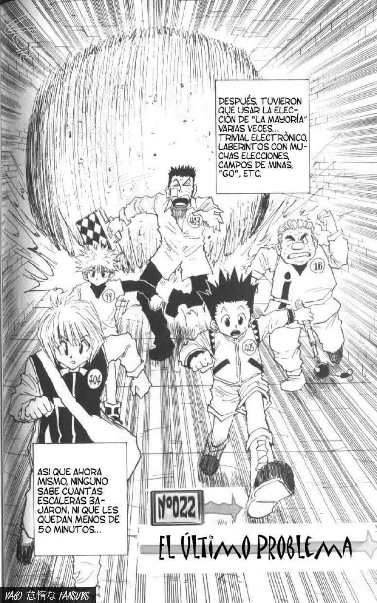 Hunter X Hunter capítulo 22, página 3