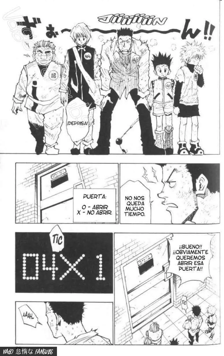 Hunter X Hunter capítulo 22, página 4