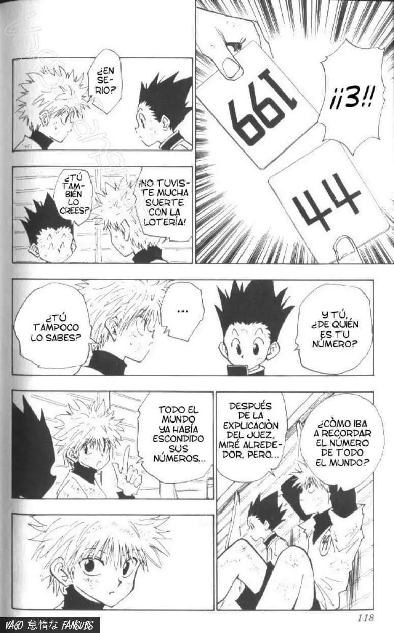 Hunter X Hunter capítulo 23, página 12