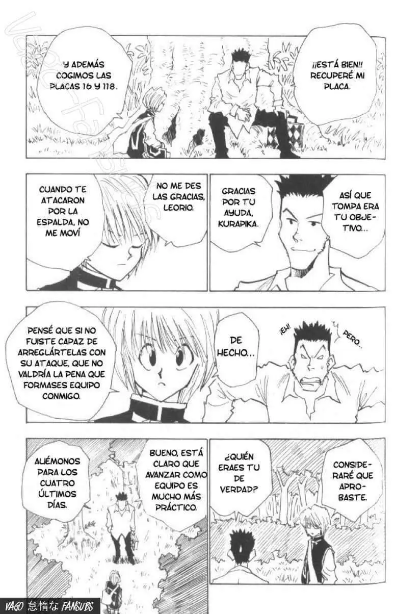 Hunter X Hunter capítulo 26, página 4
