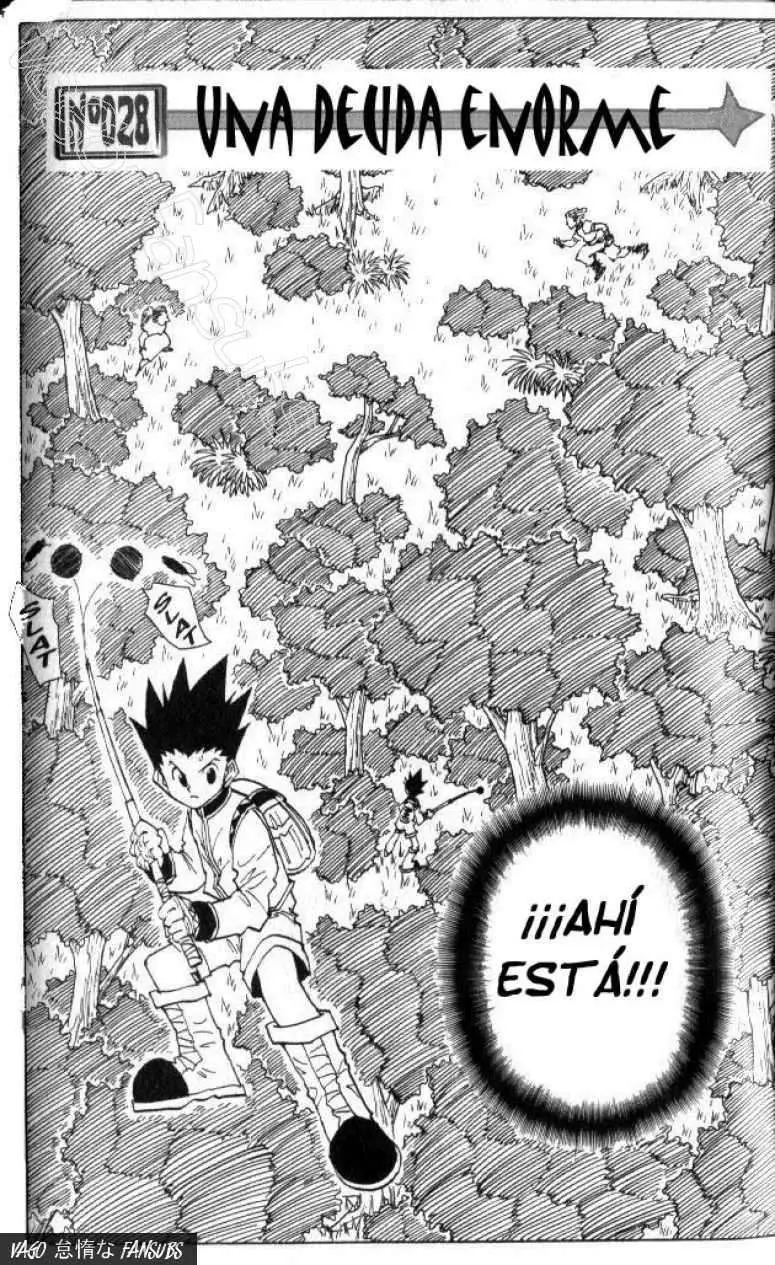 Hunter X Hunter capítulo 28, página 3