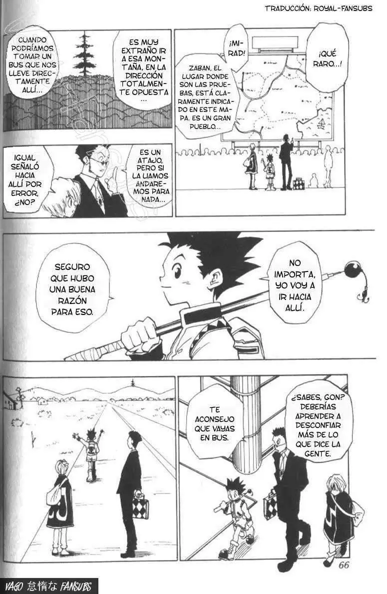 Hunter X Hunter capítulo 3, página 5