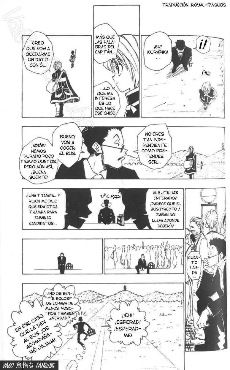Hunter X Hunter capítulo 3, página 6