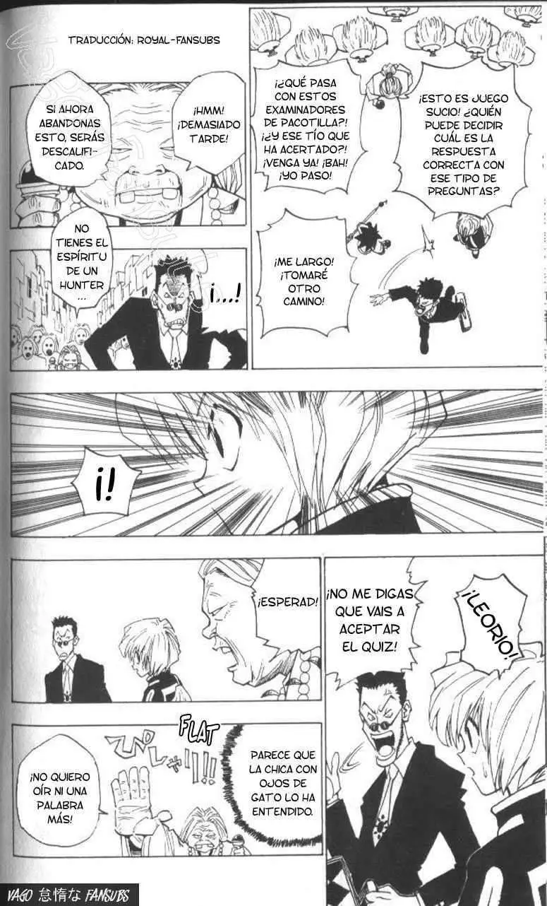 Hunter X Hunter capítulo 3, página 13