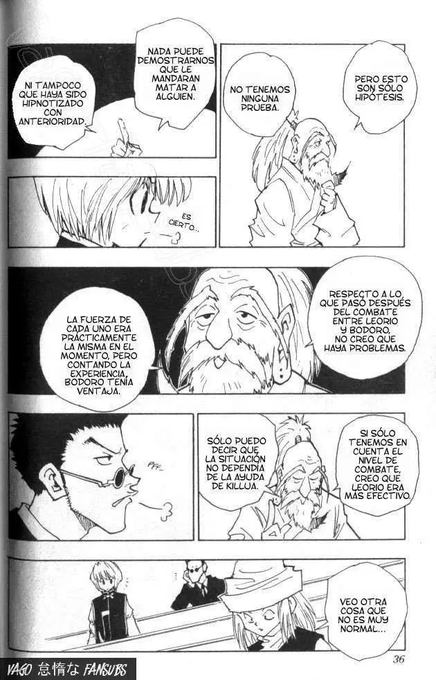 Hunter X Hunter capítulo 37, página 11