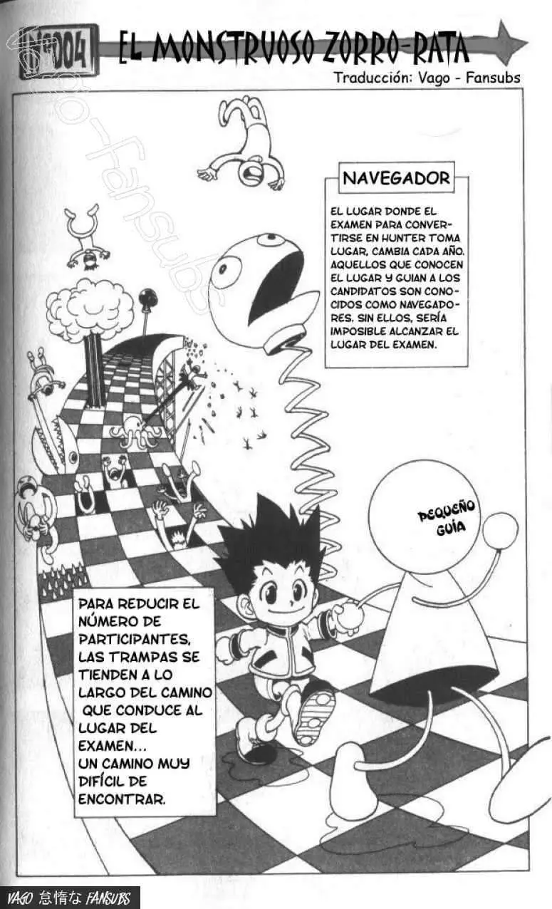 Hunter X Hunter capítulo 4, página 3