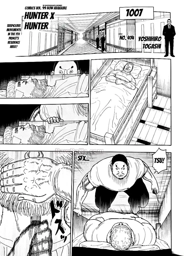 Hunter X Hunter capítulo 414, página 1