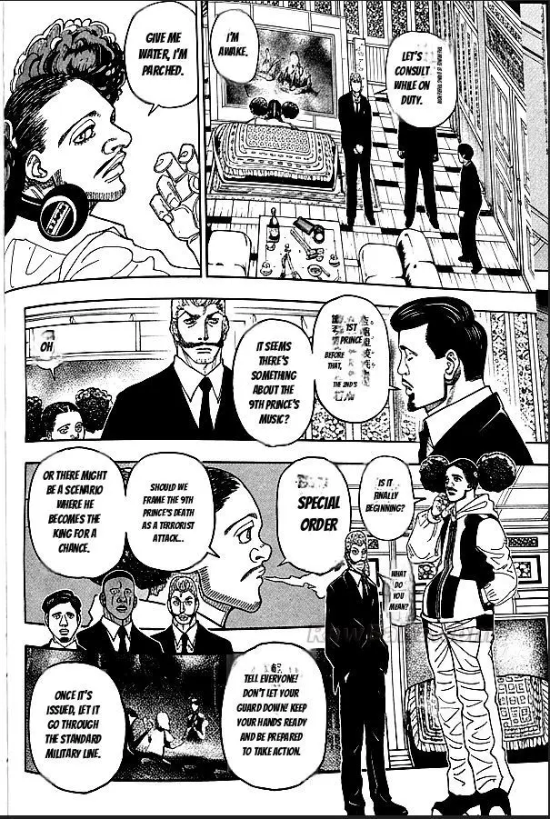 Hunter X Hunter capítulo 414, página 4