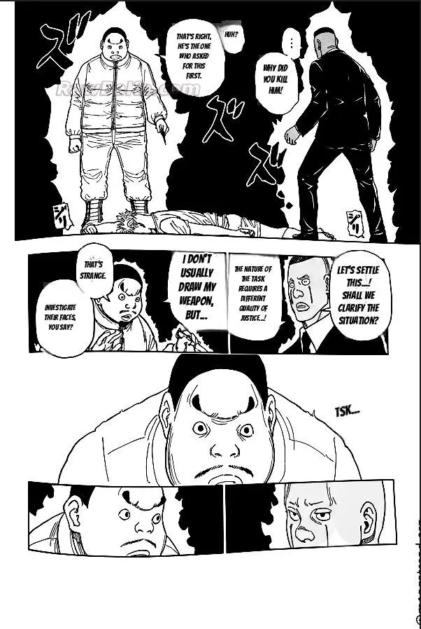Hunter X Hunter capítulo 414, página 6