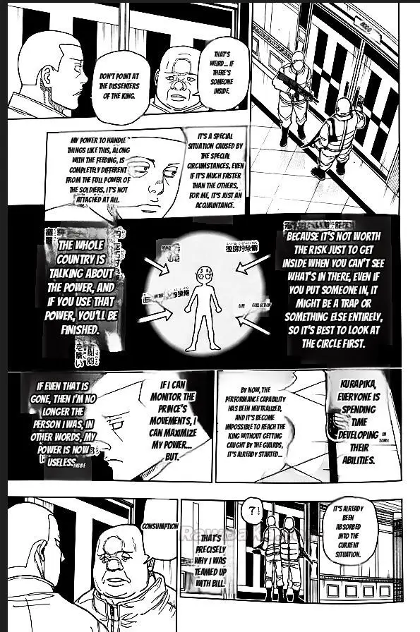 Hunter X Hunter capítulo 414, página 7