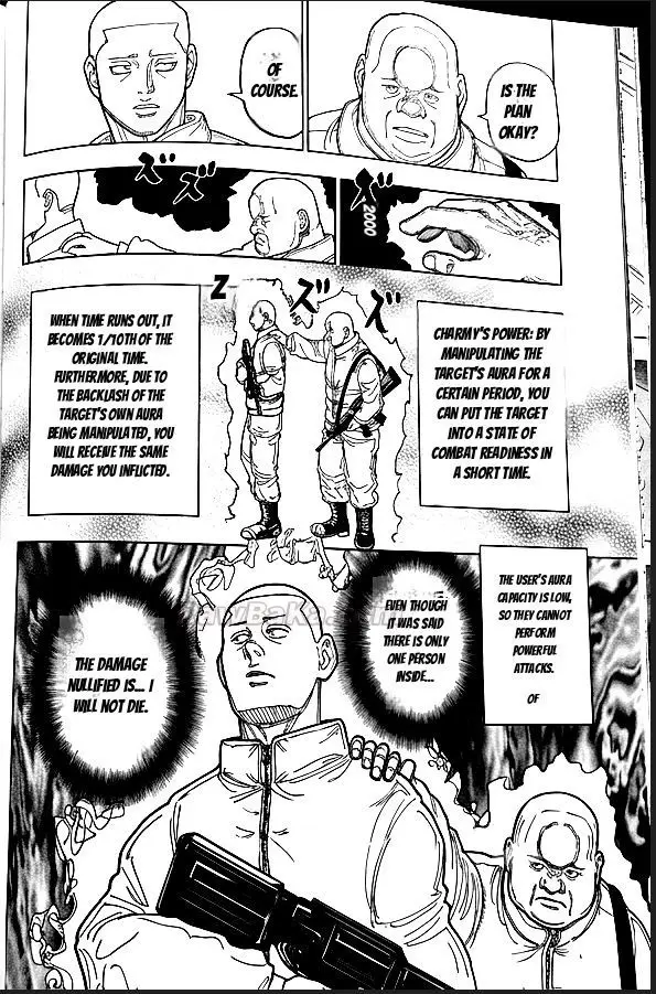 Hunter X Hunter capítulo 414, página 8