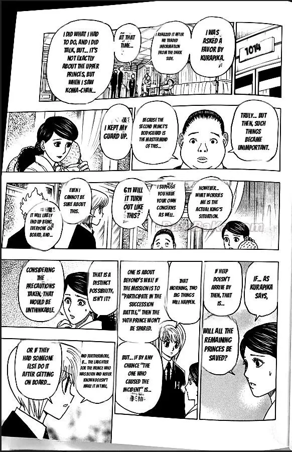 Hunter X Hunter capítulo 414, página 9