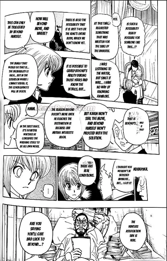 Hunter X Hunter capítulo 414, página 10