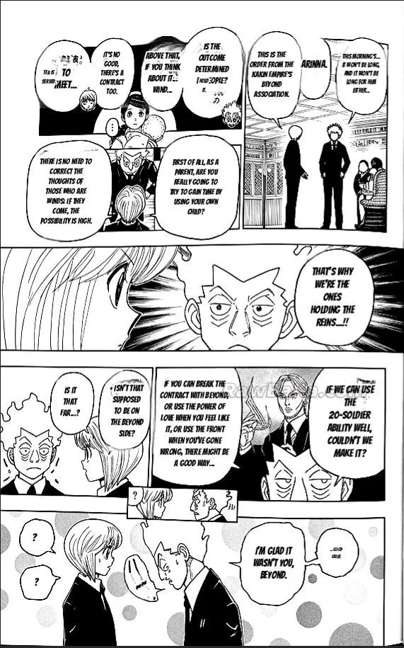Hunter X Hunter capítulo 414, página 11