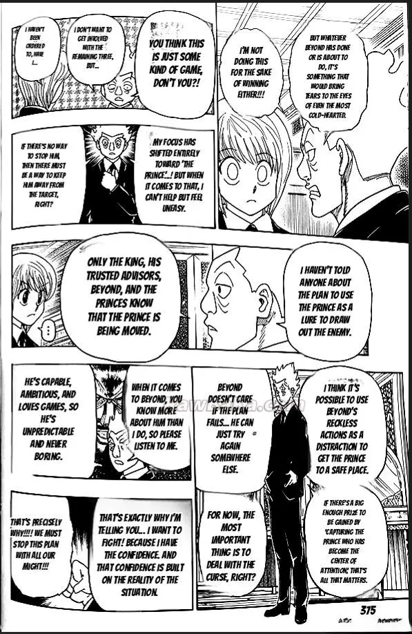 Hunter X Hunter capítulo 414, página 12