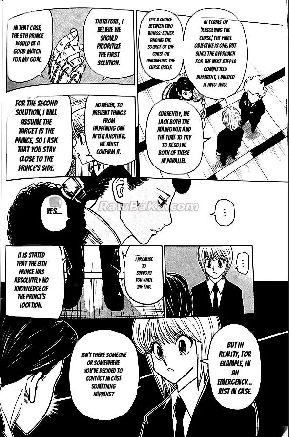 Hunter X Hunter capítulo 414, página 16