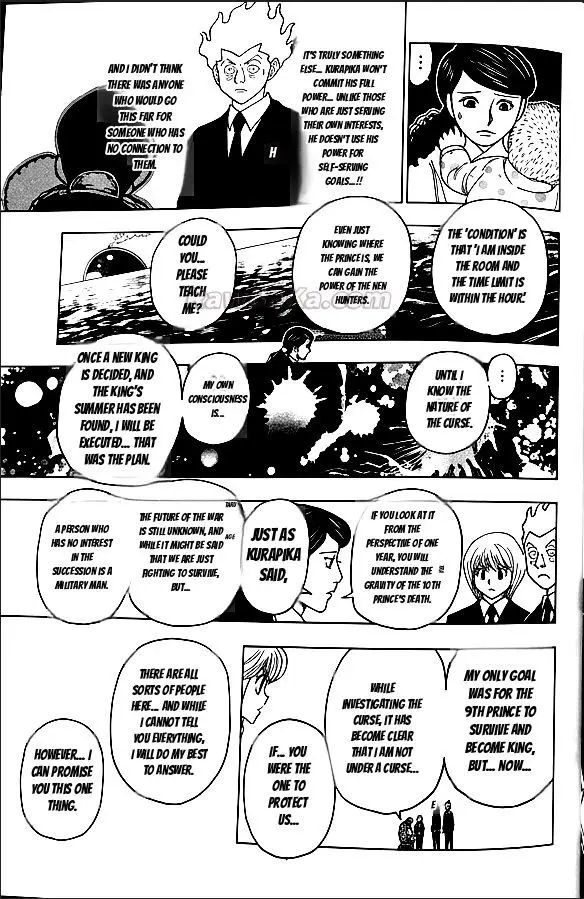 Hunter X Hunter capítulo 414, página 17