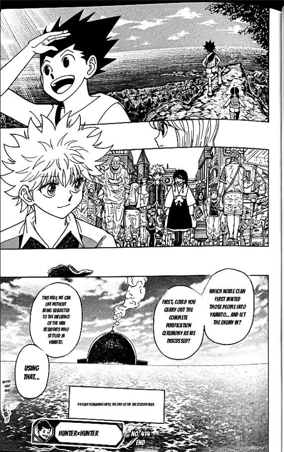 Hunter X Hunter capítulo 414, página 19