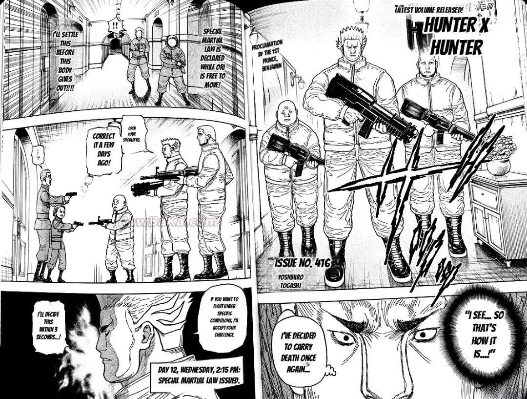 Hunter X Hunter capítulo 416, página 2