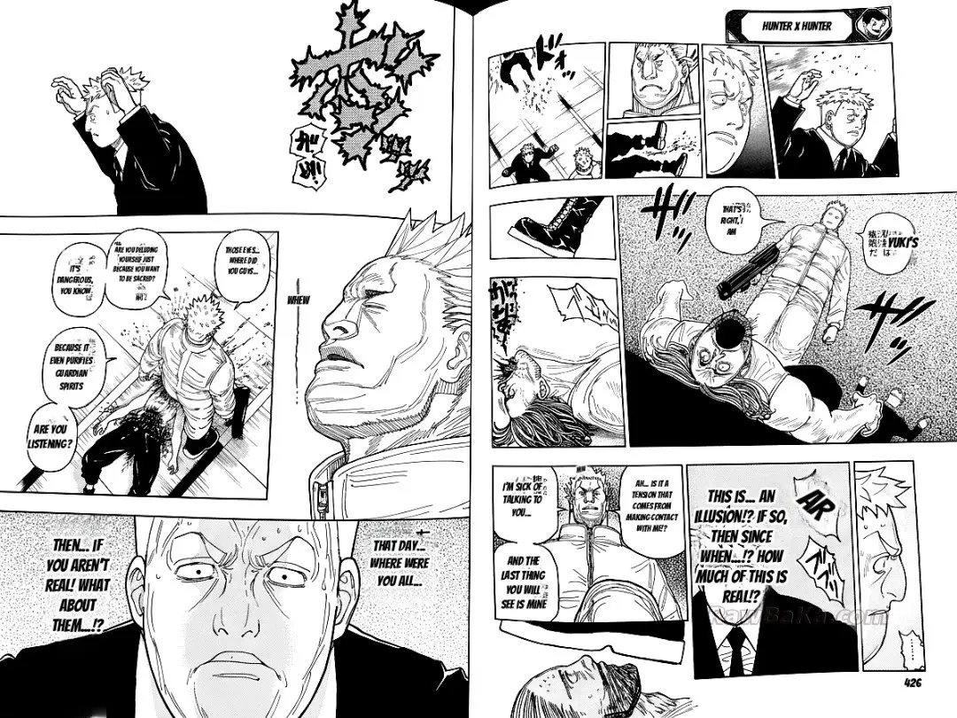 Hunter X Hunter capítulo 417, página 2