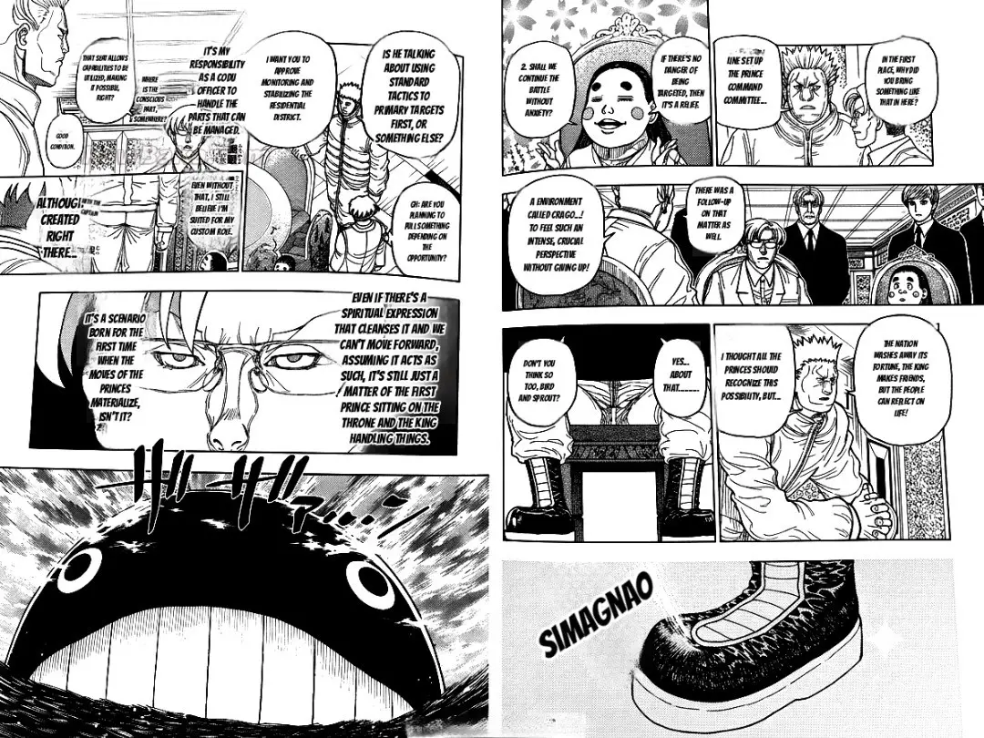 Hunter X Hunter capítulo 417, página 6