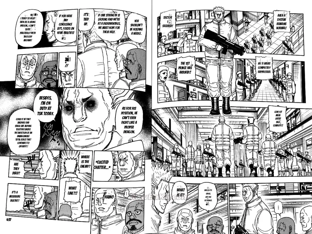 Hunter X Hunter capítulo 417, página 7