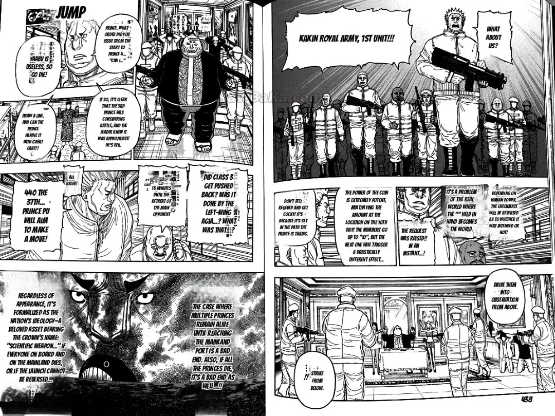 Hunter X Hunter capítulo 417, página 8