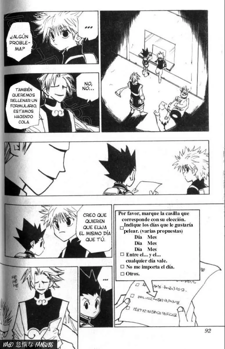 Hunter X Hunter capítulo 49, página 7
