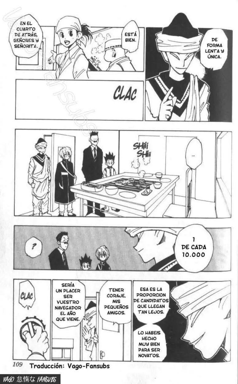 Hunter X Hunter capítulo 5, página 6