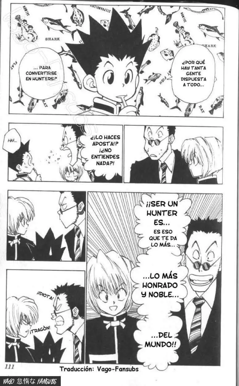 Hunter X Hunter capítulo 5, página 8