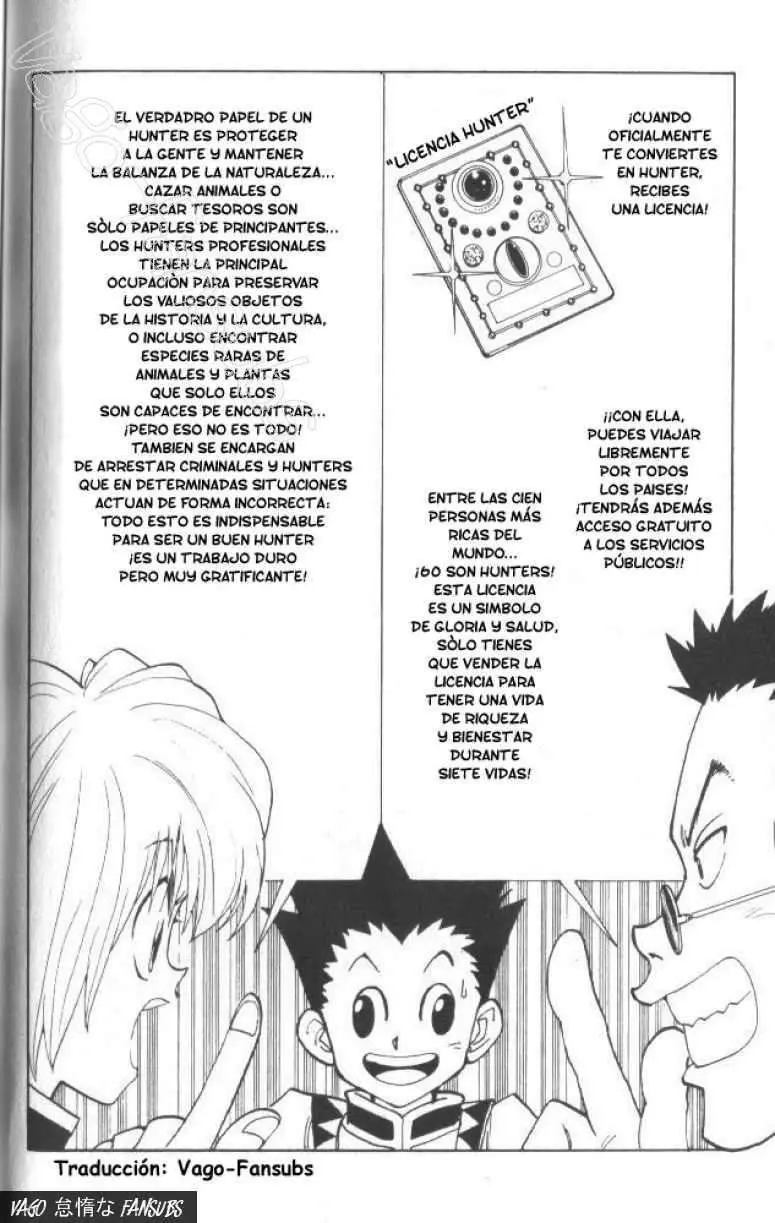 Hunter X Hunter capítulo 5, página 9