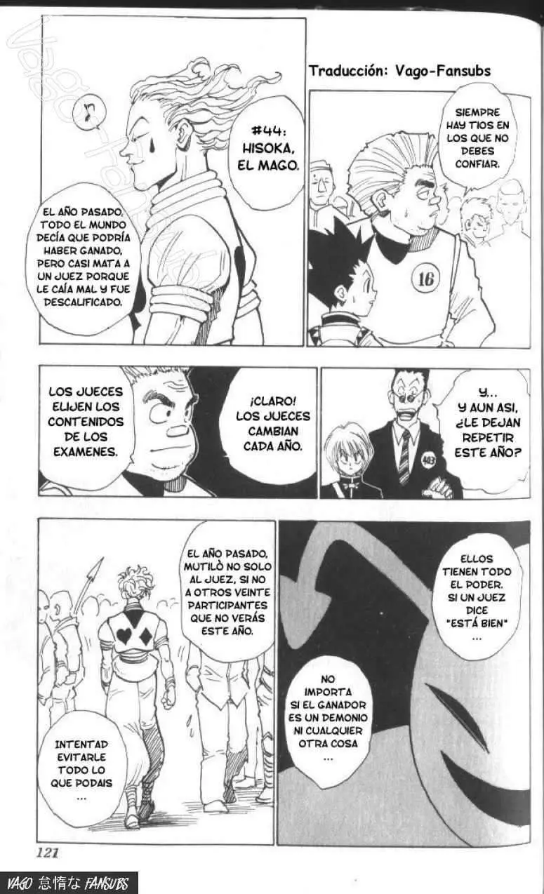 Hunter X Hunter capítulo 5, página 18