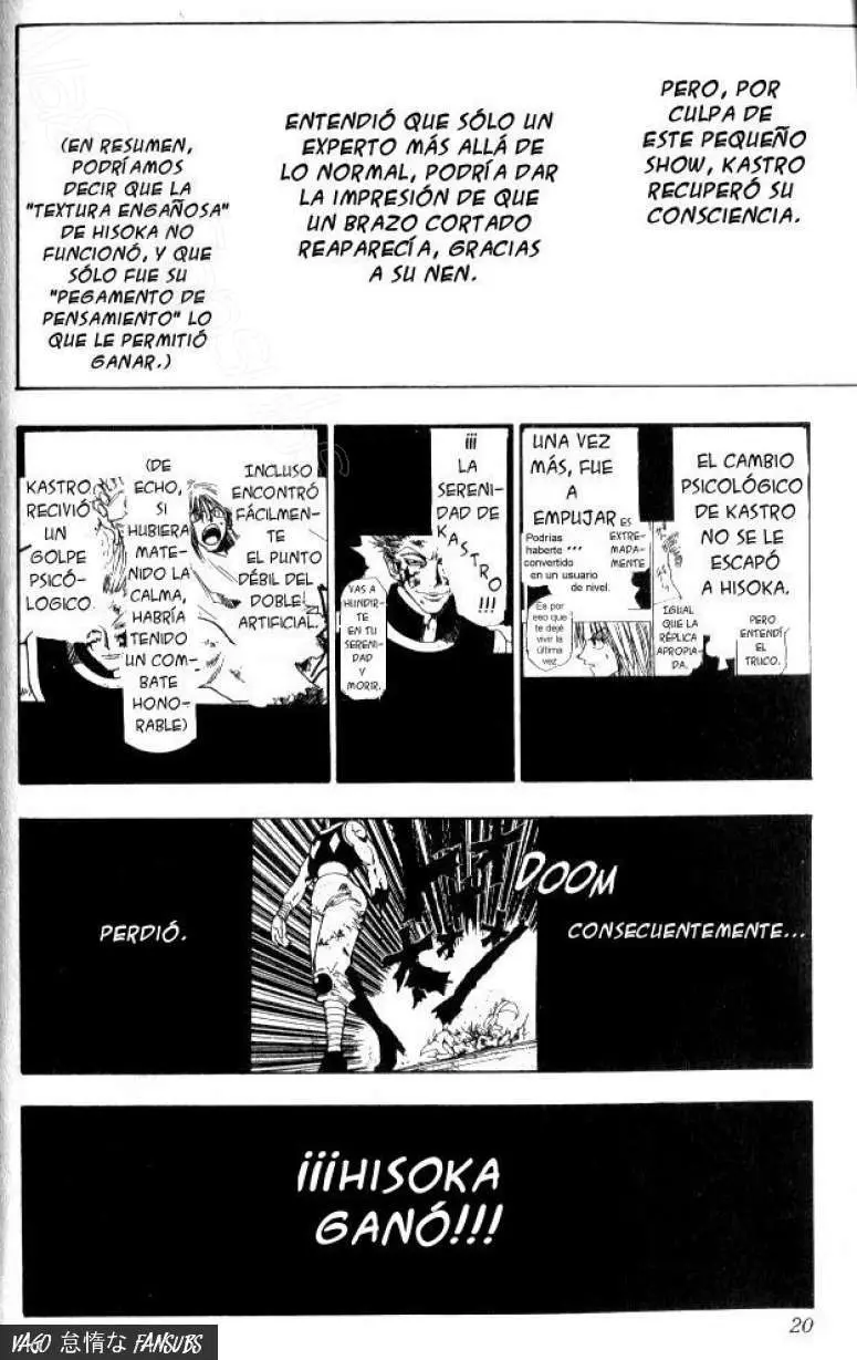 Hunter X Hunter capítulo 55, página 14