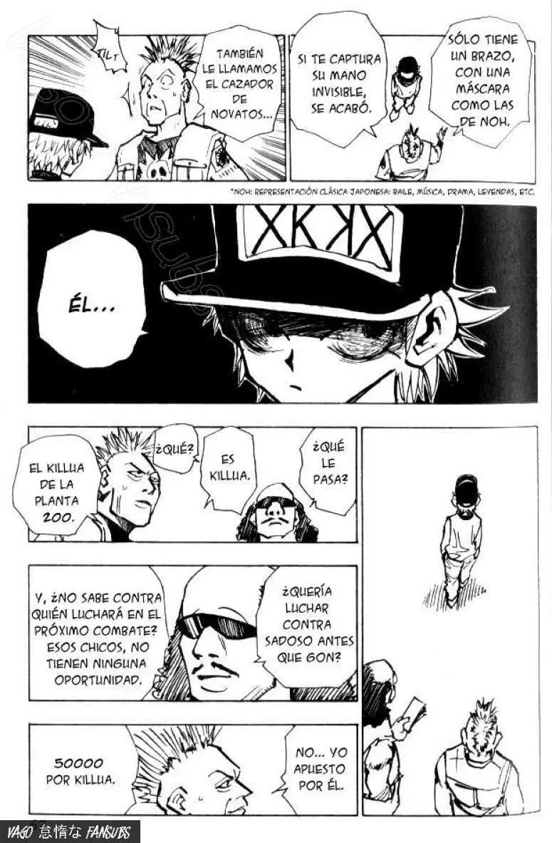 Hunter X Hunter capítulo 57, página 12