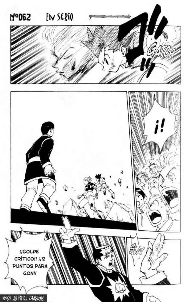 Hunter X Hunter capítulo 62, página 3