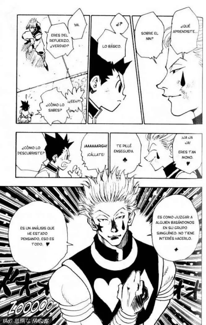 Hunter X Hunter capítulo 62, página 9