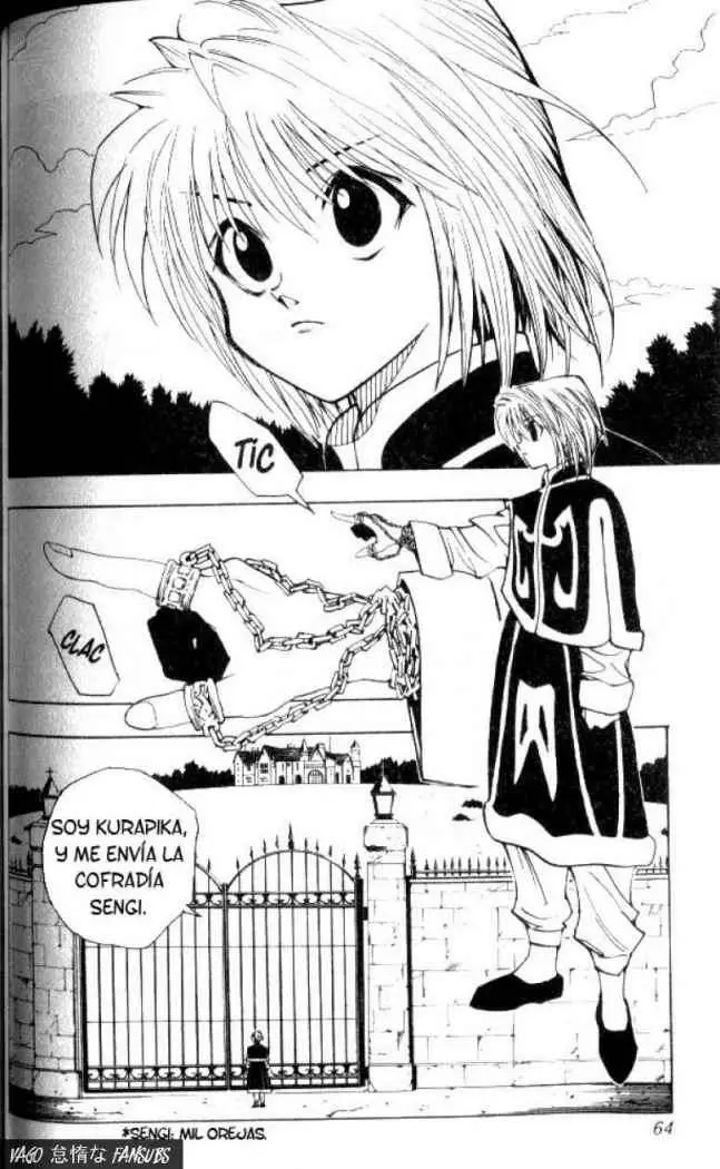 Hunter X Hunter capítulo 67, página 3