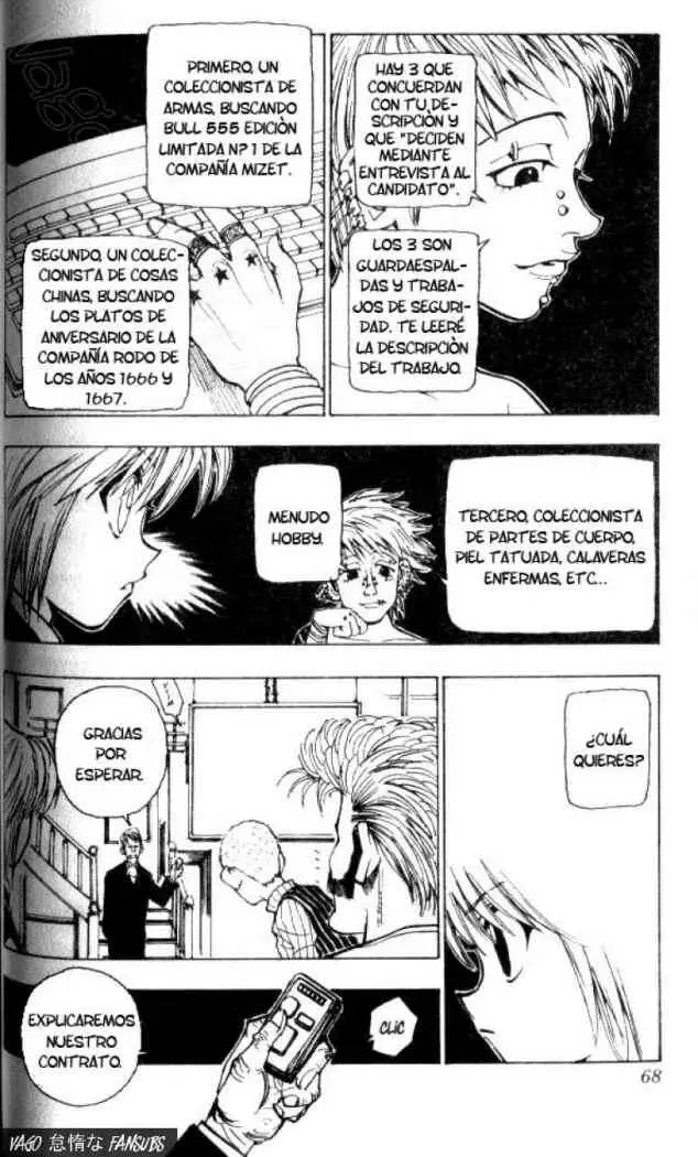 Hunter X Hunter capítulo 67, página 7