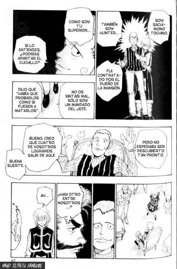 Hunter X Hunter capítulo 68, página 12