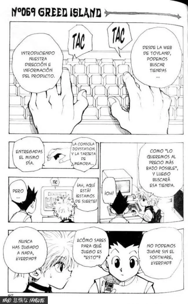 Hunter X Hunter capítulo 69, página 2