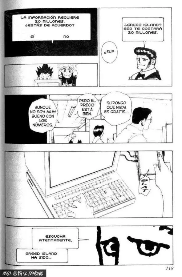 Hunter X Hunter capítulo 70, página 5