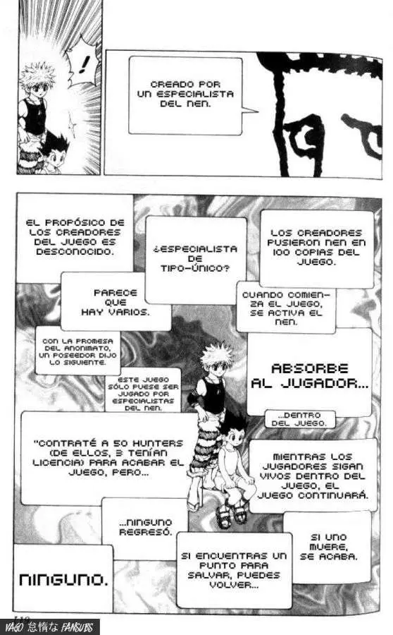 Hunter X Hunter capítulo 70, página 6