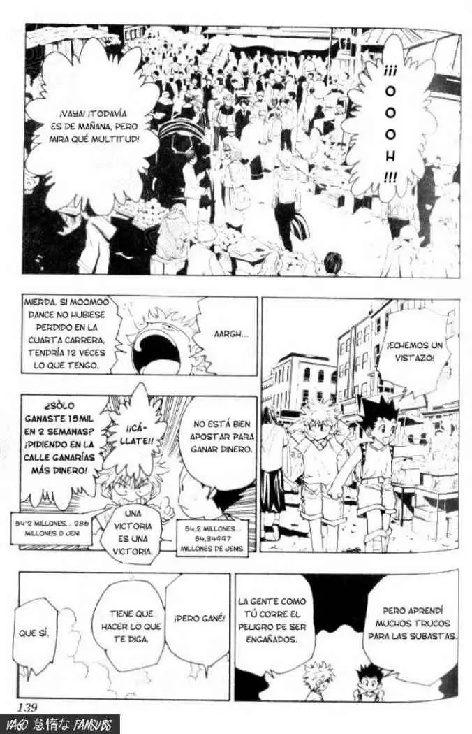 Hunter X Hunter capítulo 71, página 5