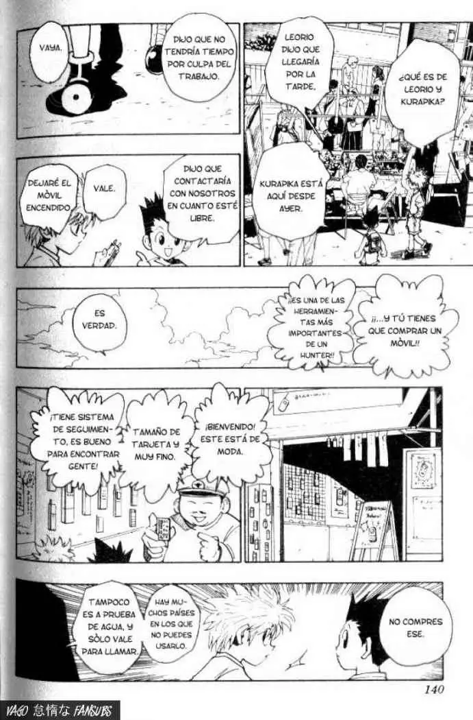 Hunter X Hunter capítulo 71, página 6