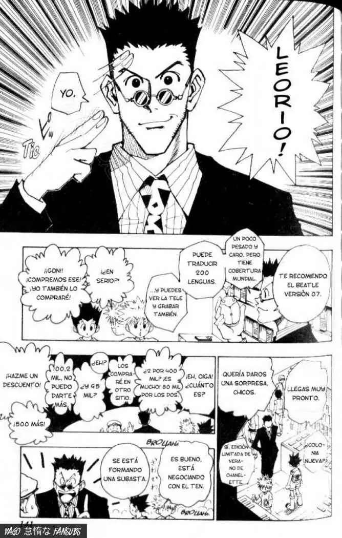 Hunter X Hunter capítulo 71, página 7