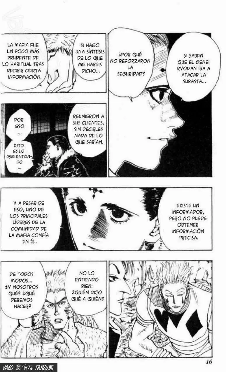 Hunter X Hunter capítulo 74, página 11