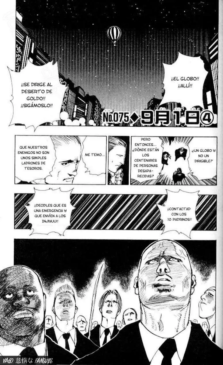 Hunter X Hunter capítulo 75, página 2