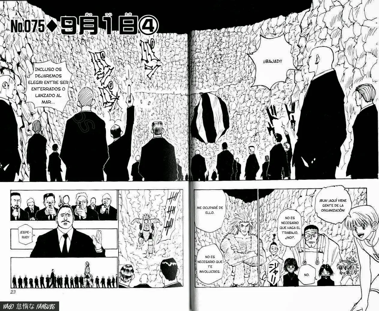 Hunter X Hunter capítulo 75, página 3