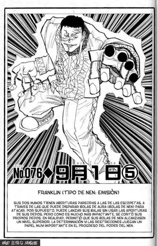 Hunter X Hunter capítulo 76, página 2