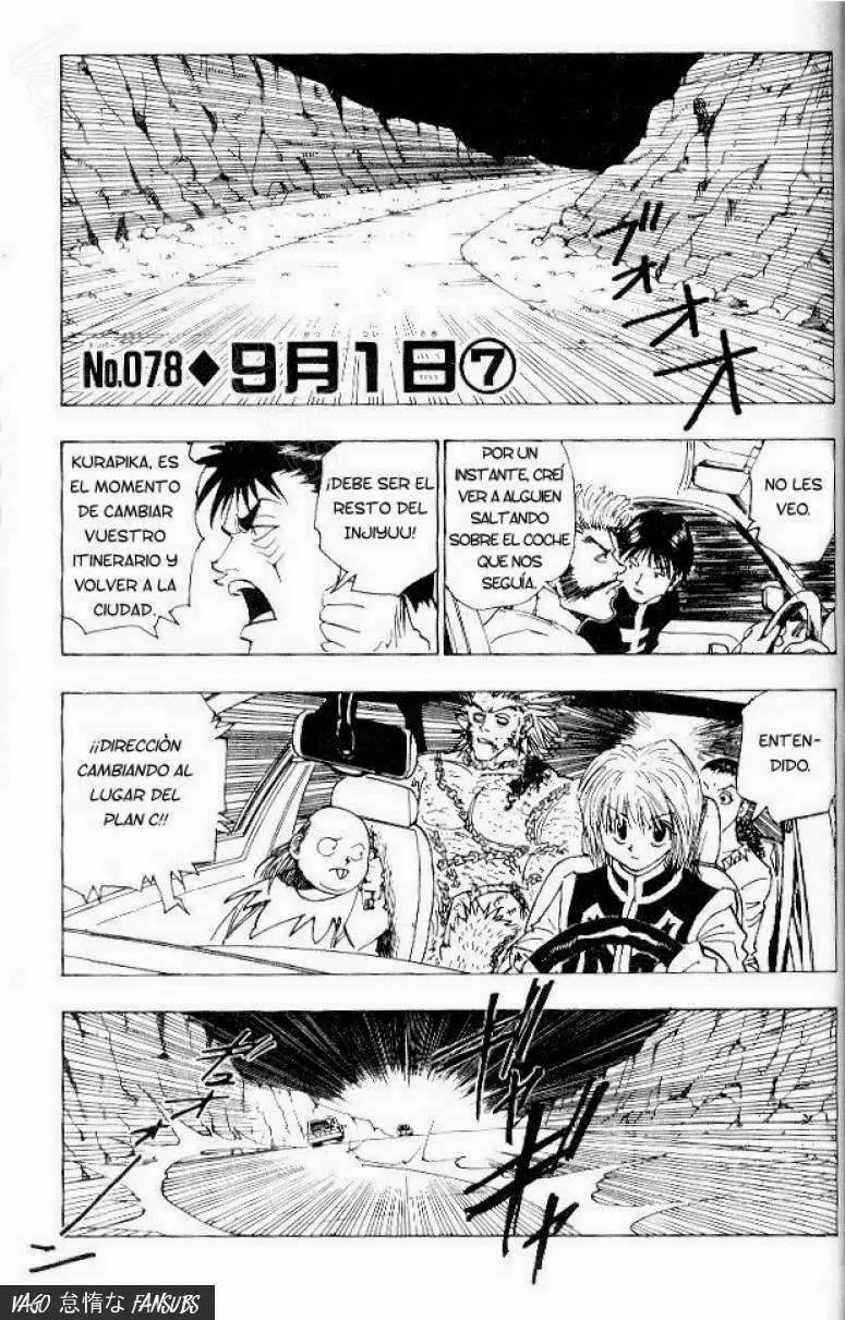 Hunter X Hunter capítulo 78, página 2